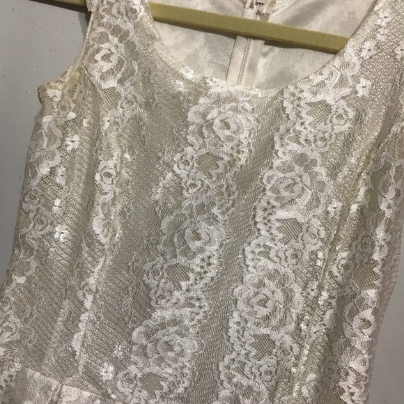 White Lace Dress - Picture 2 of 4